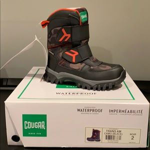 Cougar boys winter snow boots